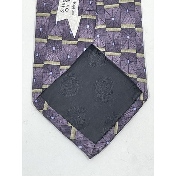 GD Grateful Dead Men's Tie Slingshot on Mars 100% Silk Hand Made Necktie - Picture 7 of 9